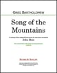 Song of the Mountains SATB choral sheet music cover